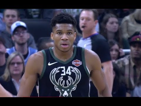 Giannis Antetokounmpo Highlights vs Hawks RS19G37 - 16 Pts, 10 Asts, 8 Rebs, 2 Blks (04.01.19)