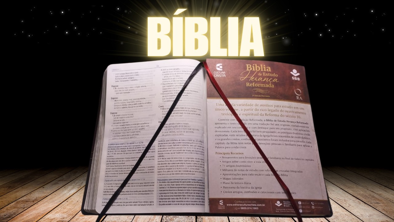 Como é A Bíblia Herança Reformada?#biblia