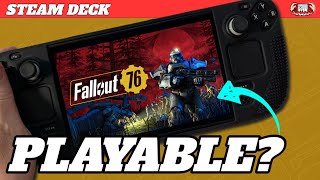 Fallout 76 on the Steam Deck - Is it Playable?