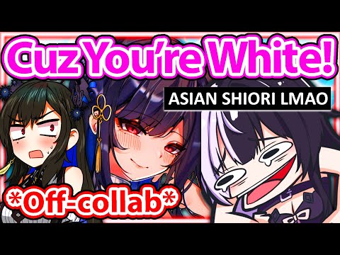 Nerissa Got Called Out by Shiori For Being White IRL 【Hololive】