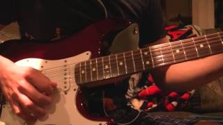 She won&#39;t follow you-Say Anything guitar cover