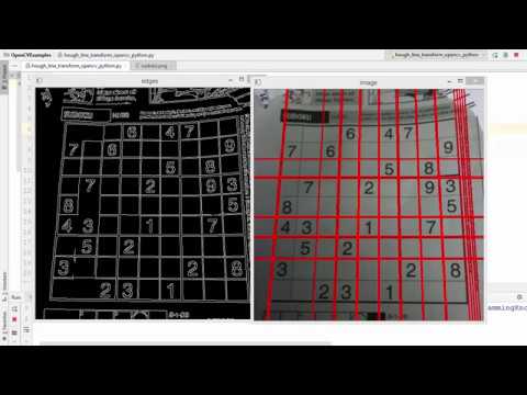 OpenCV Python Tutorial For Beginners 29 - Hough Line Transform using HoughLines method in OpenCV
