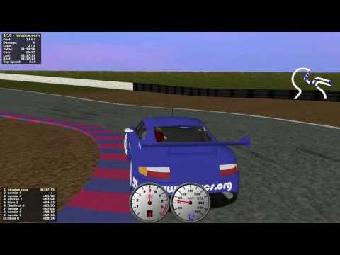 TORCS gameplay car2-trb1 versus all on Road Tracks - Bootside