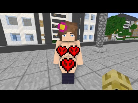 UNCENSORED Jenny goes wild in Minecraft!