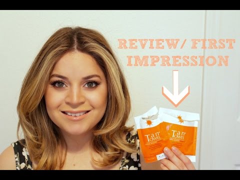 Tan Towel Full Body Plus Towelette Review/Demo
