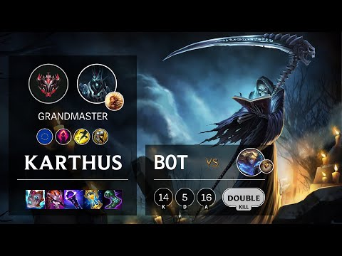 Karthus Bot vs Ezreal - EUW Grandmaster Patch 10.25b