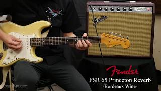 Video thumbnail for 【SOLD】Fender / FSR 65 Princeton Reverb -Bordeaux Wine-【商品紹介@Guitar Planet】 by GUITAR PLANET CHANNEL