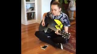 Miley Cyrus singing Miss You So Much to her grandmother Loretta