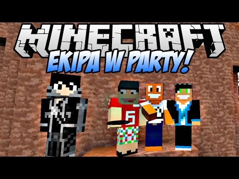 EKIPA W MINECRAFT PARTY #64 | Vertez, LJay, HunterBright, Swiatek6