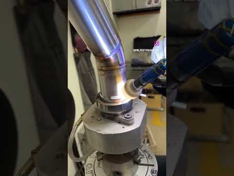 Taking laps on Vband uppipe flanges - Tig Welding - Positioner Work
