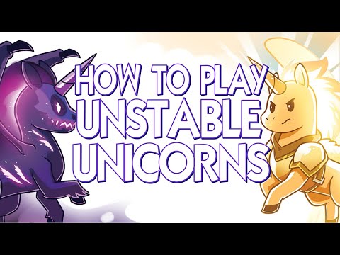 Game Review - How to Play UNSTABLE UNICORNS