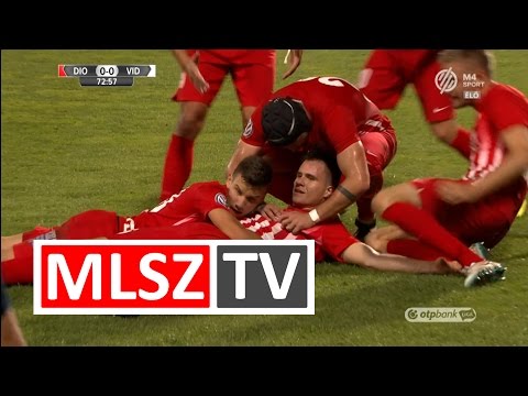 Novothny Soma gólja a DVTK - Videoton FC mérkőzésen