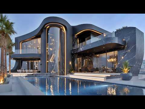 Inside the Onyx Mega-Mansion: A Modern Home Where Architecture Becomes Art & Luxury Knows No Bounds