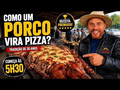 Como Um Porco Vira Pizza? Conheça a Receita Premiada que Encanta o Sul do Brasil