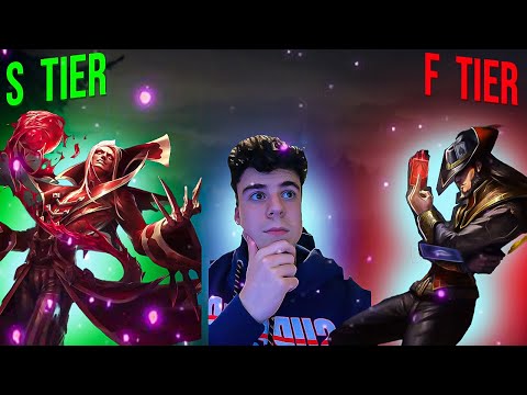 Making a Mid Lane Tier List as a SILVER - Patch 13.9