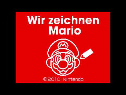 DSi Flipnote - The Mario Drawing Song in German