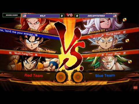Bread and Butter 28 Round Robin - Koj1 Vs. DecapitatedX - Dragon Ball FighterZ