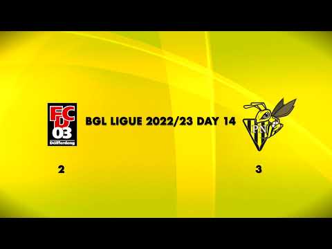 FC PN BGL LIGUE 2022/23 - JOURNEE 14 - FC Déifferdeng 03 vs FC PN : 2-3 highlights