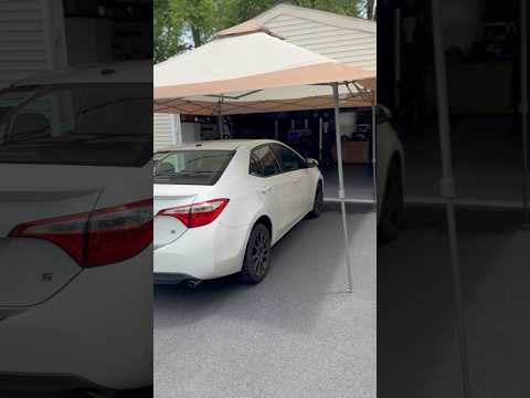 What Size Tent Do I Use For Detailing? Coleman 13x13 Canopy Tent- How To Set It Up