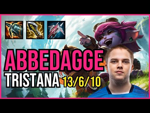 ABBEDAGGE - TRISTANA vs KASSADIN Mid - EUW Challenger - Patch 11.4