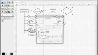 Construção de um Diagrama Entidade-Relacionamento com o software DIA