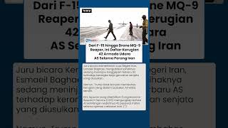 Perang Iran Bikin AS Rugi Besar, 42 Armada Udara Amerika Dilaporkan Terdampak