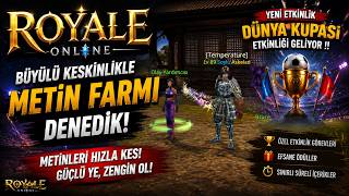 Miniaturka - Royale Online Büyülü Keskinlikle Metin Farmı Denedik! Yeni Dünya Kupası Etkinliği Geliyor! ?