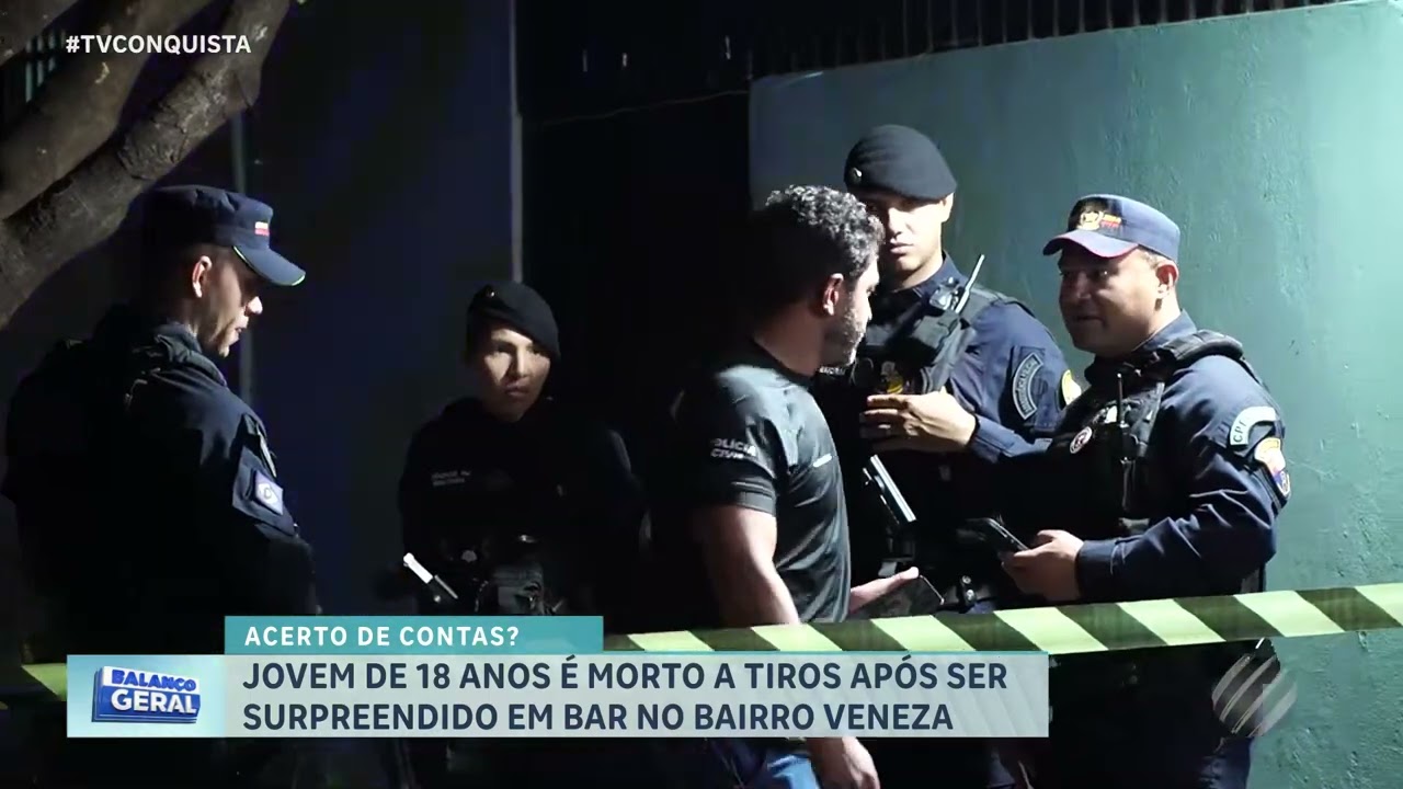 Câmeras registram execução de jovem de 18 anos em bar de Lucas do Rio Verde