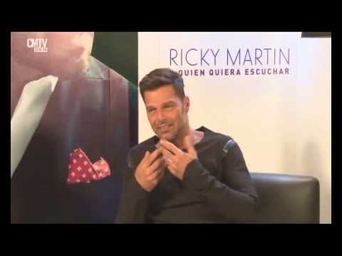 Ricky Martin video A quién quiera escuchar - Entrevista Julio 2015