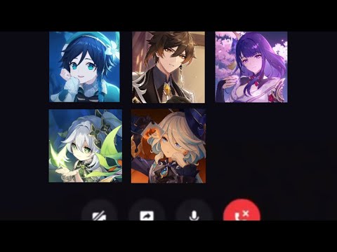 All the Archons in a Discord Call (Genshin Impact Voiceover)