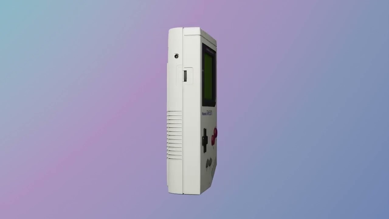 Nintendo Game Boy DMG 3D Model