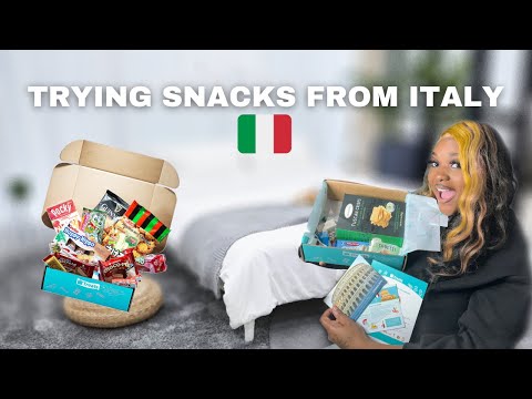 Trying Snacks from Italy 🇮🇹 🫣 -Try Treats