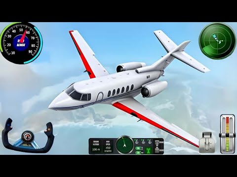 Real Flight Airplane City Pilot Simulator - Plane Boeing Emergency Landing - Android Gameplay