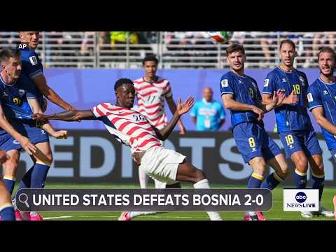 2026 FIFA World Cup highlights: U.S. defeats Bosnia