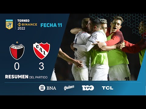 #TorneoBinance | Fecha 11 | resumen de Colón - Independiente