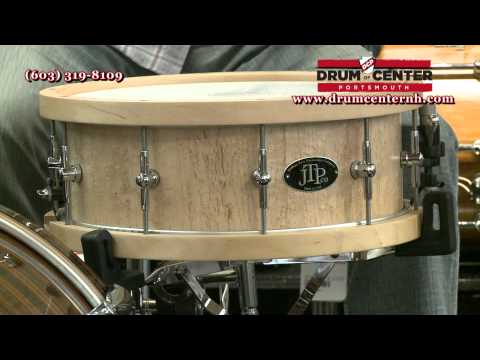 Joshua Tree Percussion Birdseye Maple Stave 14x5.5 Snare Drum With Wood Hoops