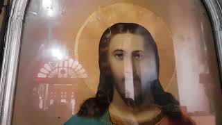 Here Saint Mary, the mother of Jesus was born. Jerusalem, Israel (the Greek Orthodox site)