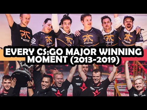 EVERY CS:GO MAJOR WINNING MOMENT (2013-2019) - CS:GO Highlights