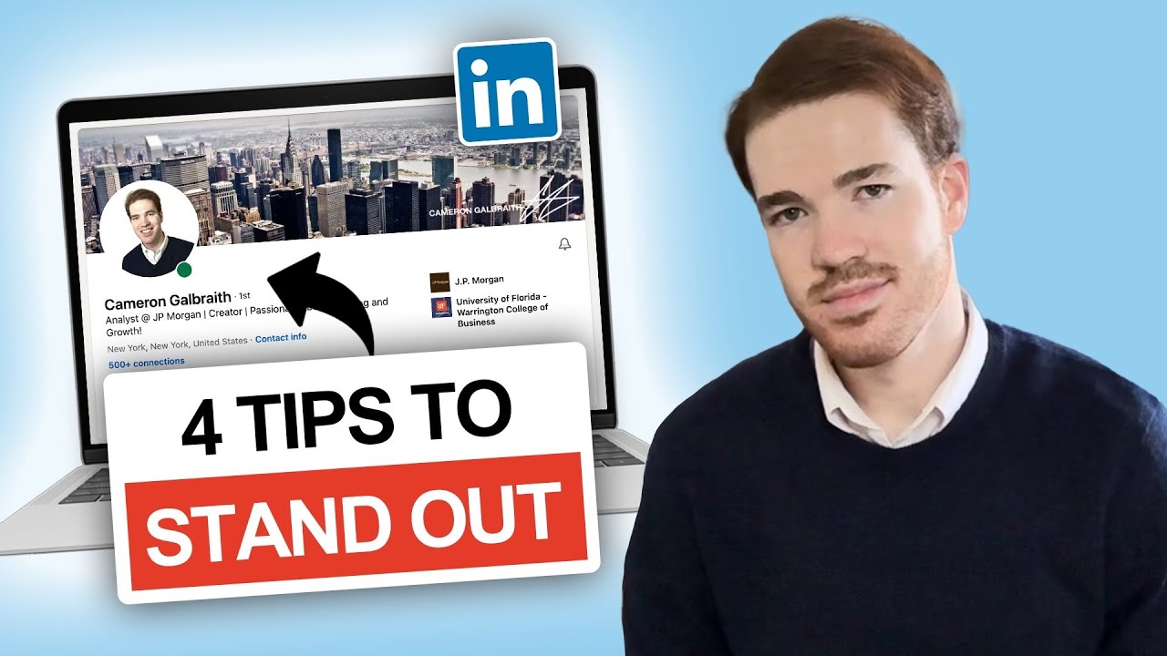 4 Easy Ways to STAND OUT on LinkedIn for Young Professionals!