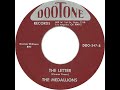 The Medallions - The Letter 1954