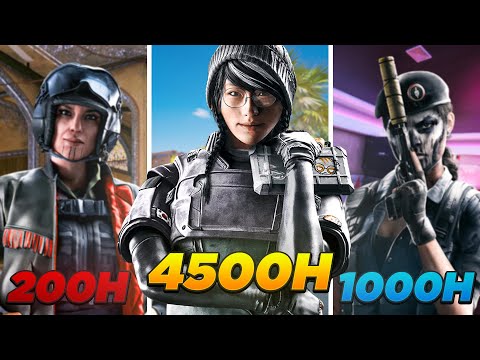 How Many Hours Does It Take To Be Good At R6?