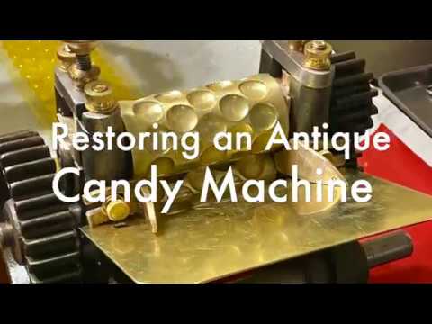 Vintage Candy Roller Machine Restoration
