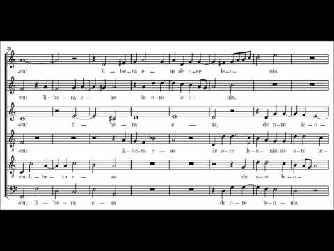 V. Offertorium: Domine Jesu Christe. Officium defunctorum - Tomás Luis de Victoria
