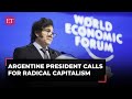 'Long live freedom, dammit!': Argentina President Javier Milei rocks Davos with capitalist manifesto