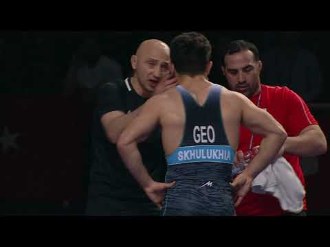 BRONZE FS – 70 kg: H. YAVUZ (TOUR) v. M. SKHULUKHIA (GEO)