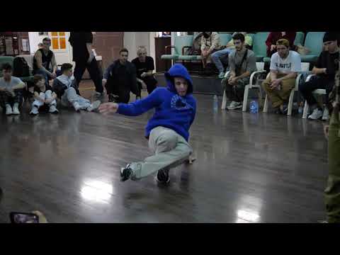 top8 footwork bboy Dvizh'Ok vs BREAK RO - "ALL OPTION" break dance battle