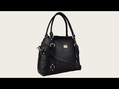 Women green s.k.leather designer ladies bags