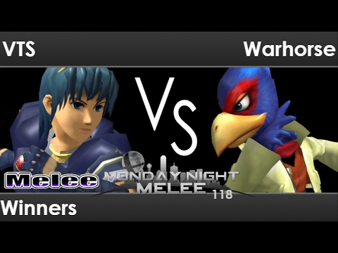 MNM 118 - VTS (Marth) vs Warhorse (Falco) Winners - Melee