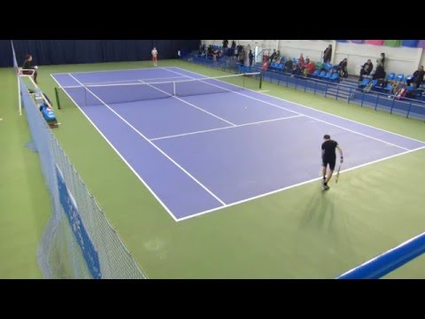 От Бориса теннис. 2016.03.23. часть 2. Капускин - Элдияр. Качмазов - Katuch (SVK).