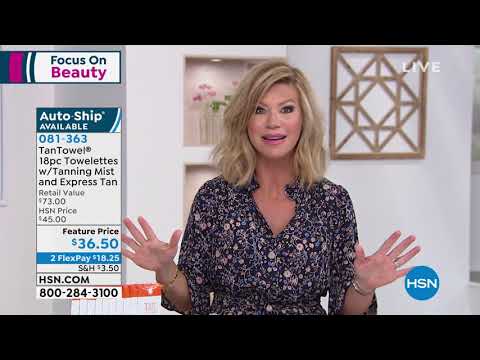 TanTowel Classic 18pc Kit w/Tanning Mist   Express Tan A...